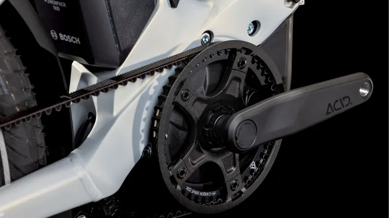 Cube Fold Hybrid Comfort 500 Electric Bike in Pearly Silver/White-2